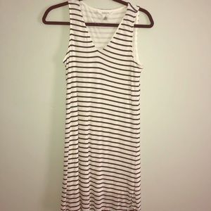 Knee length striped dress size small